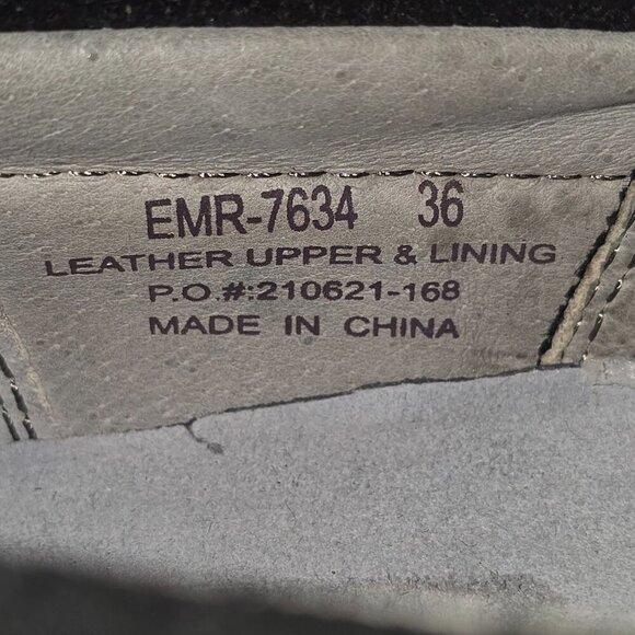 ALEGRIA EMRY OILED BLACK CLOG WOMENS SIZE 36 EURO (US SIZE 6.5) EUC - Picture 6 of 10